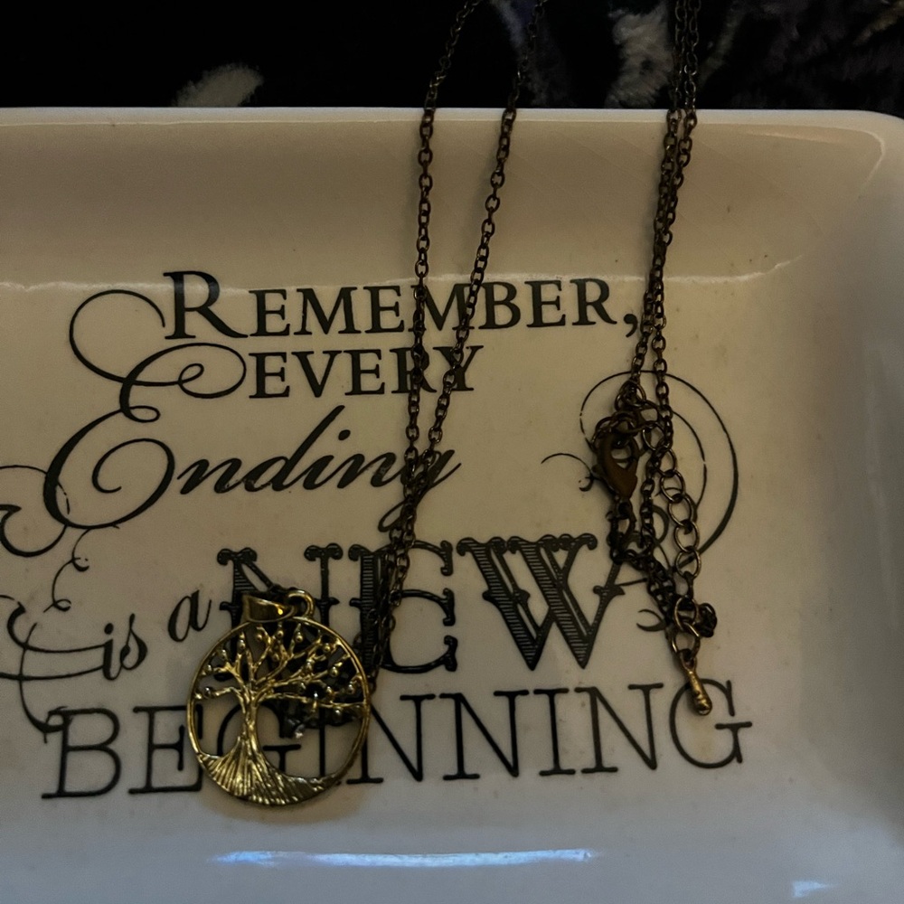 Tree of life necklace